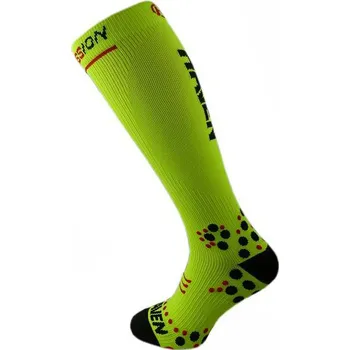 Kompresní podkolenky HAVEN EvoTec Silver yellow/black - MIDDLE COMPRESSION Varianta: 39-40