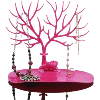 Šperkovnice Amparo Miranda® Stojanek na šperky Jelen 9034 Dark Pink