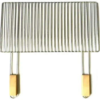 Grilovací rošt Grilovací rošt - 67 x 40 cm, rukojeť + dřevo