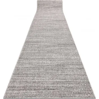 Koberec Balta Běhoun Sisal FLOORLUX 20389 stříbrný / černý Šíře: 70 cm