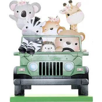 Party dekorace Santex Dekorace na stůl Zvířátka 15 x 4 x 18,5 cm