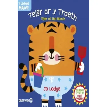 První čtění Cyfres y Llygaid Mawr: Teigr ar y Traeth / Tiger at the Beach - Don Macmillan