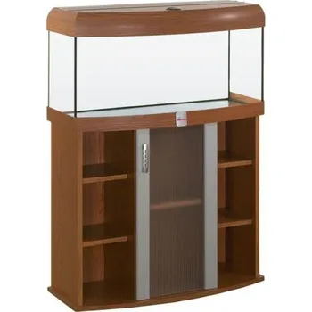 Akvárium Akvarijní komplet Diversa LED MODERN 112L vypouklý Varianta: višeň