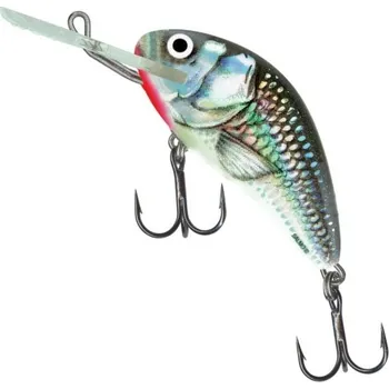 Umělá nástraha Salmo Hornet - barva Holographic Grey Shiner 5,0 cm - potápivý