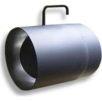 Kouřovod Roura 250 mm s klapkou (125 mm)