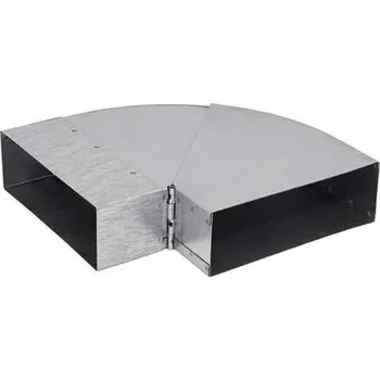 Kouřovod Koleno 150 x 50 mm, 45° až 90°