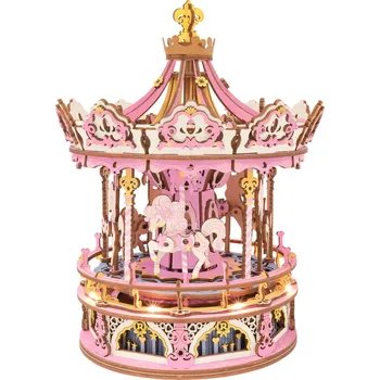 3D puzzle RoboTime Romantický kolotoč 346 dílků