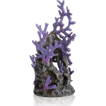 Dekorace do akvária biOrb Umělá dekorace - Purple Reef Ornament 21,5 cm