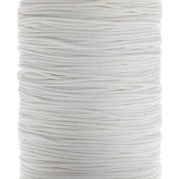VEMS Trade s.r.o. Bavlněná voskovaná šňůrka bílá 5 m