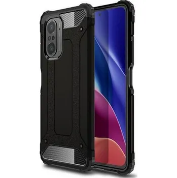 Pouzdro na mobilní telefon Pouzdro Lenuo Armor Xiaomi Poco F3, černé