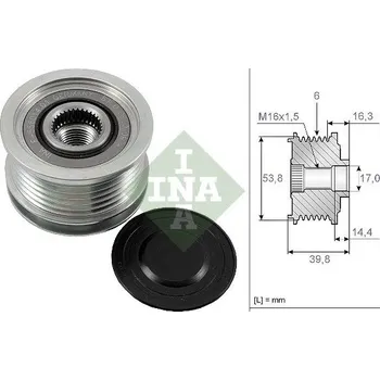 Předstihová spojka Schaeffler INA 535 0170 10