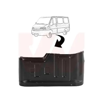 Prah karosérie Nástupní panel VAN WEZEL 1747111