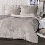 Mikroflanelové povlečení šedé 140 x…