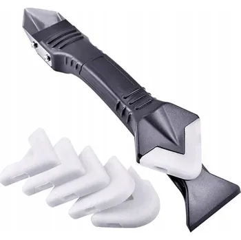 Spárovačka Škrabka na odstraňování silikonového lepidla set černý