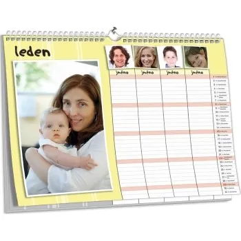 Fotokalendář Nástěnný kalendář NKN-54 (A4)