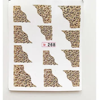 Vodolepky na zdobení nehtů - Zvířecí vzory č. 268