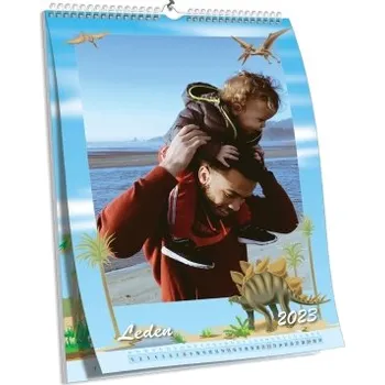 Fotokalendář Nástěnný dětský kalendář s motivy dinosaurů (A3)