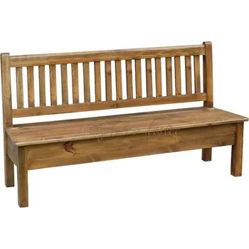 Jídelní stůl Rustikální lavice MEXICANA BAX22 Barevné provedení: vosk - dub tmavý, Délka: 100 cm