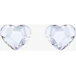 Bižuterní náušnice Amore, srdce s českým křišťálem Preciosa