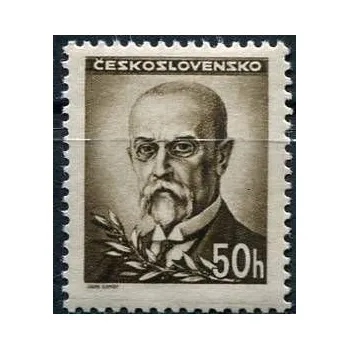 Poštovní známka Českosloveská pošta (1945) Pof. 414 ** - Československo - Portréty T. G. Masaryk