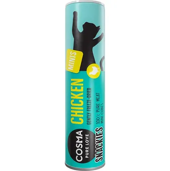 Pamlsek pro psa 130g Výhodné balení Cosma Snackies Minis - 5 x kuřecí