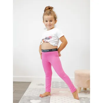 Dívčí legíny Dívčí legíny LIZZY VSB pink, Velikost 146/152