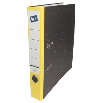 Pořadač pákový KV5R hřbet žlutý