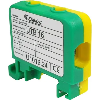 Rozvaděč ELEKTRO BEČOV Svorka UTB 16 žluto-zelená U1016.24