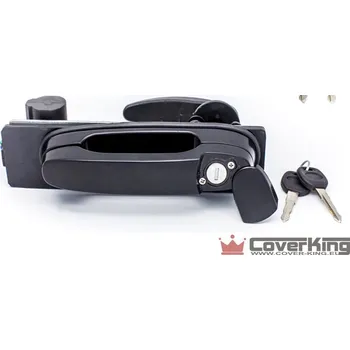 Dveřní kování Klika s centrálním zamykáním pro hardtop CKT, Aeroklas-černá