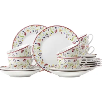Kávová souprava Ritzenhoff & Breker 18dílná kávová sada, květinový vzor