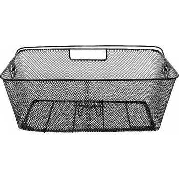 brašna na kolo koš nosičový XL drátěný černý