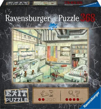 Puzzle Ravensburger Exit Puzzle Laboratoř 368 dílků 