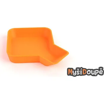 Příslušenství k deskovým hrám Myší Doupě Univerzální miska na žetony se zobáčkem - oranžová