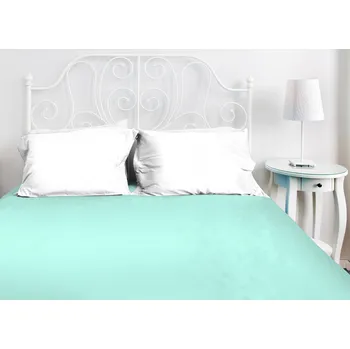 Prostěradlo povlečemevás.cz Prostěradlo Jersey STANDARD 180x200 cm - Mentolové