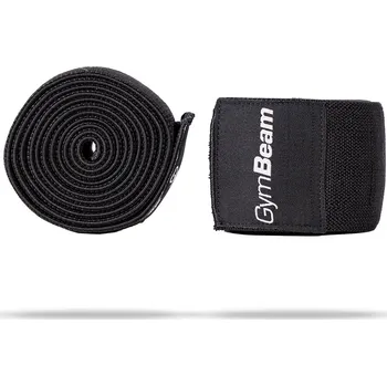 GymBeam Bandáže na kolena FIRM black černá
