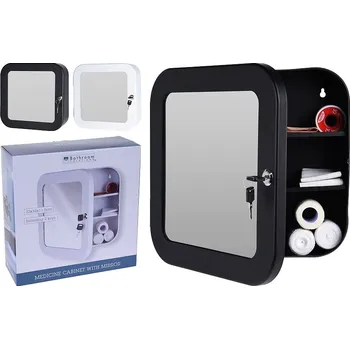 Lékárnička Lékárnička se zrcadlem Excellent (KO-C80602000cern) černá