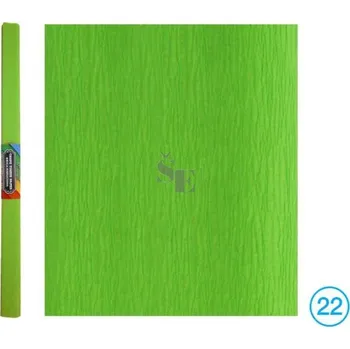 Papír Krepový papír 0,5x2m 22 světle zelený F500509