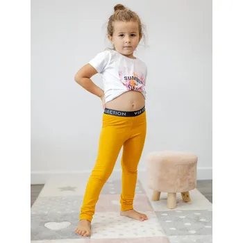 Dívčí legíny Dívčí legíny LIZZY VSB yellow, Velikost 86/92