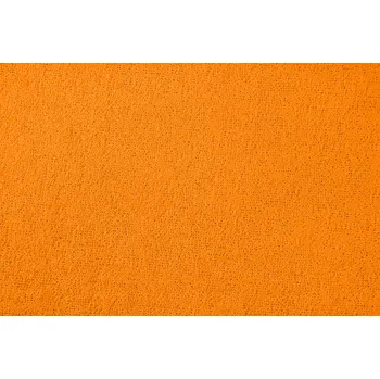 Prostěradlo Aaryan´s Froté prostěradlo oranžové 90x200 cm