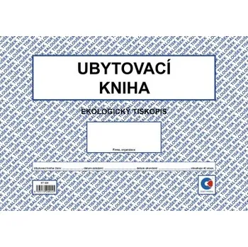 Tiskopis Ubytovací kniha