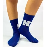 Modré dětské ponožky s písmenem N, Velikost 33-35