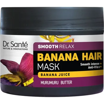 Vlasová regenerace Dr. Santé Smooth Relax Banana Hair Mask 300 ml