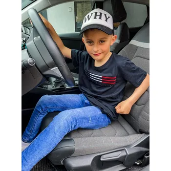 Černé triko s krátkým rukávem, Velikost 14-15 roků