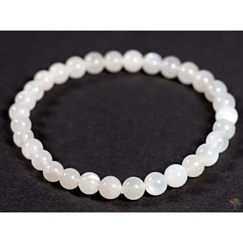 Náramek Magieprirody.cz Náramek Měsíční kámen - 6 mm kuličky #377 - z přírodních kamenů