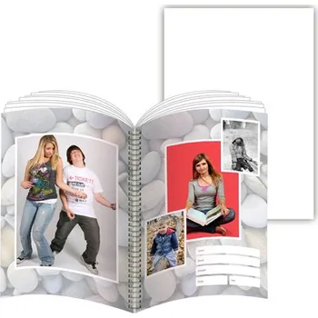 Blok Nelinkovaný fotonotes v kroužku, 160 stran (A5)