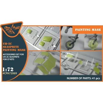 Plastikový model 1/72 UH-2C Seasprite painting mask (CL.PROP)