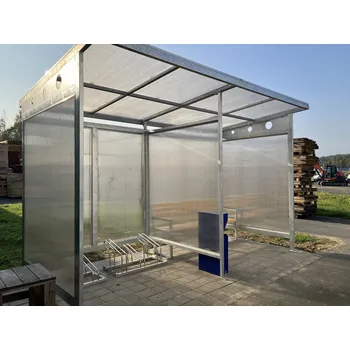 Krbová kamna Kuřárna a kolárna Tampa - Bezpečnostní sklo