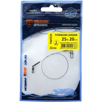 Life Orange Life Orange-titanové lanko-1ks Možnost: 6kg-16cm