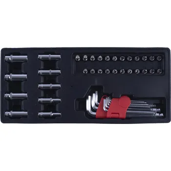 Dílna STAVTOOL Sada zástrčných hlavic a bitů 41 dílů