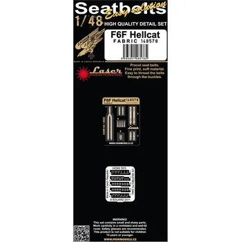 Plastikový model HGW 1/48 Seatbelts F6F Hellcat FABRIC (laser)